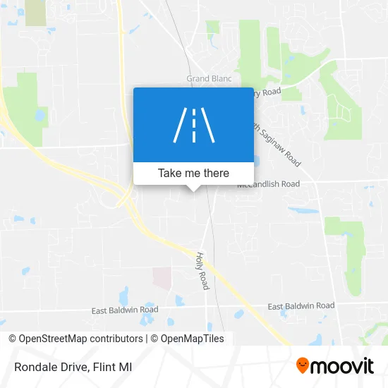 Rondale Drive map