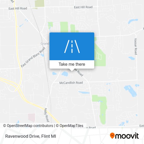 Ravenwood Drive map