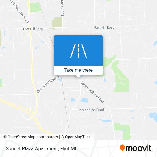 Sunset Plaza Apartment map