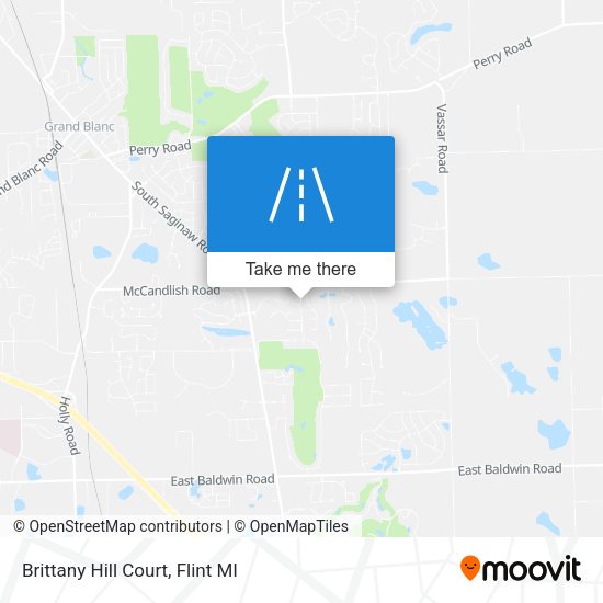 Mapa de Brittany Hill Court
