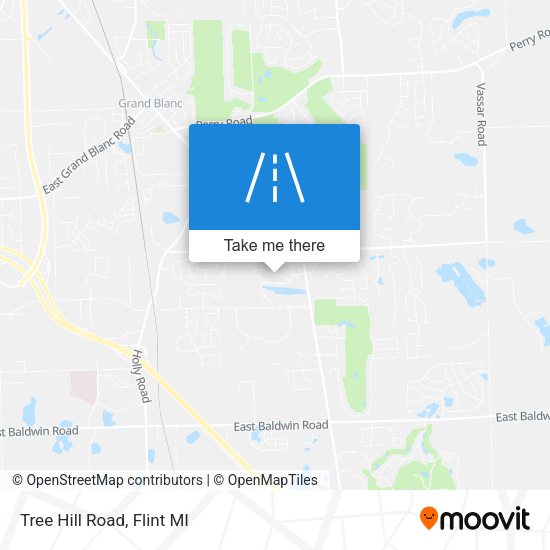 Mapa de Tree Hill Road