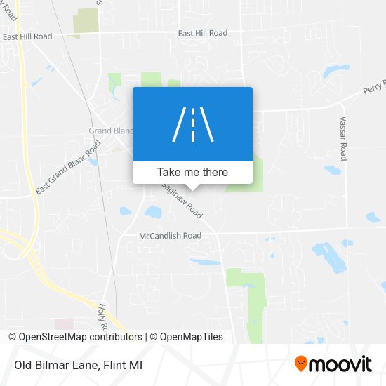 Mapa de Old Bilmar Lane