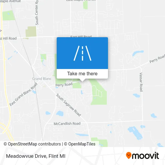 Mapa de Meadowvue Drive