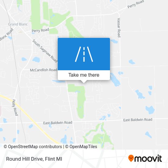 Mapa de Round Hill Drive