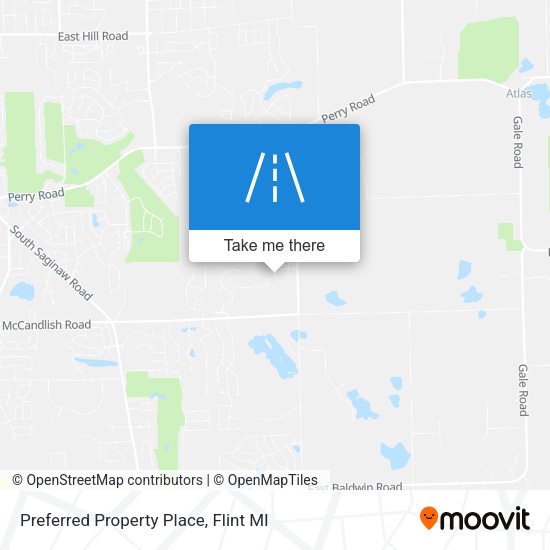 Preferred Property Place map