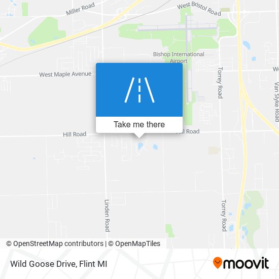 Wild Goose Drive map