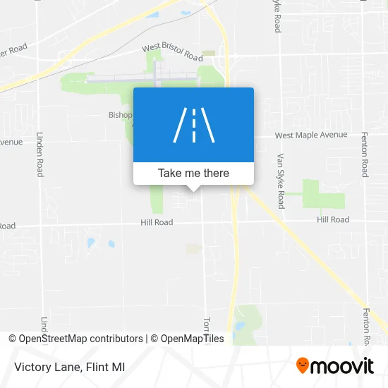 Victory Lane map