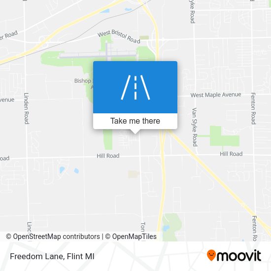 Mapa de Freedom Lane
