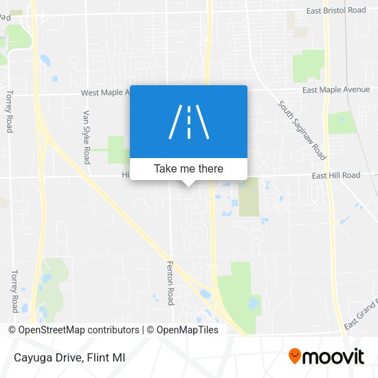 Mapa de Cayuga Drive