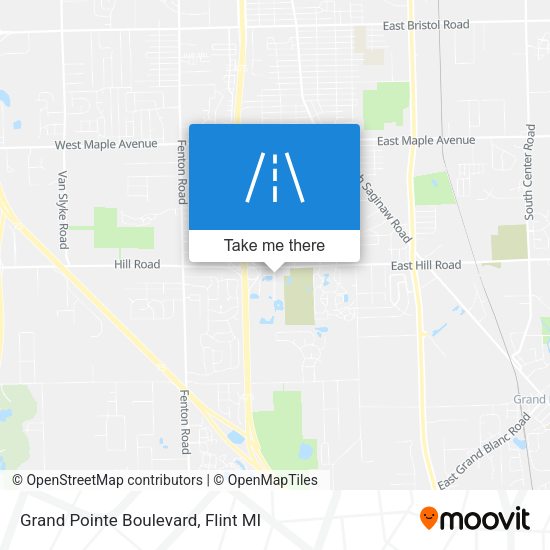 Mapa de Grand Pointe Boulevard