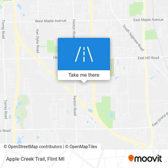 Mapa de Apple Creek Trail