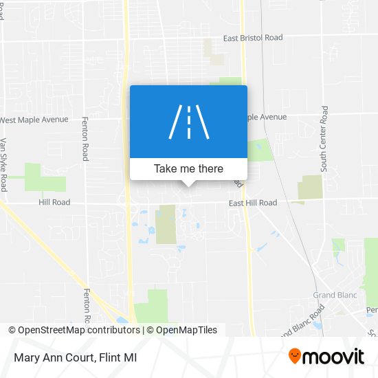 Mary Ann Court map