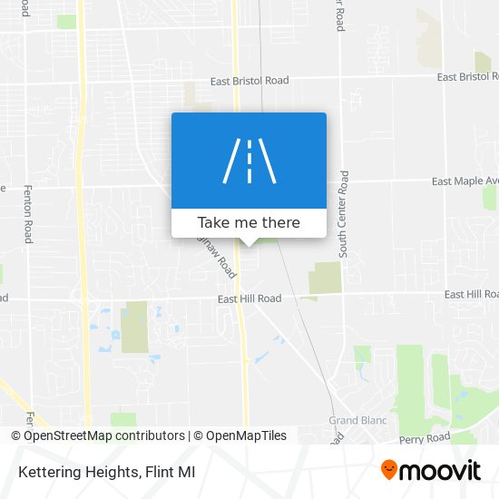 Kettering Heights map