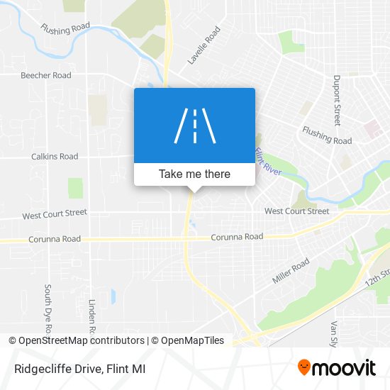 Ridgecliffe Drive map