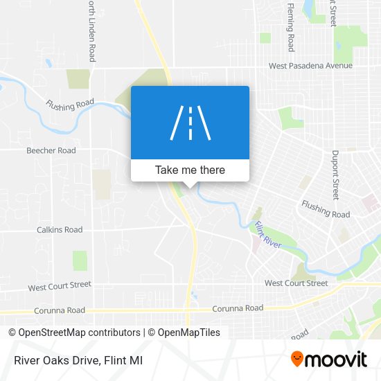 Mapa de River Oaks Drive