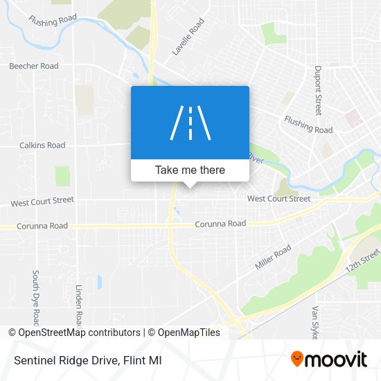 Sentinel Ridge Drive map