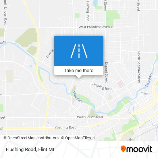 Mapa de Flushing Road