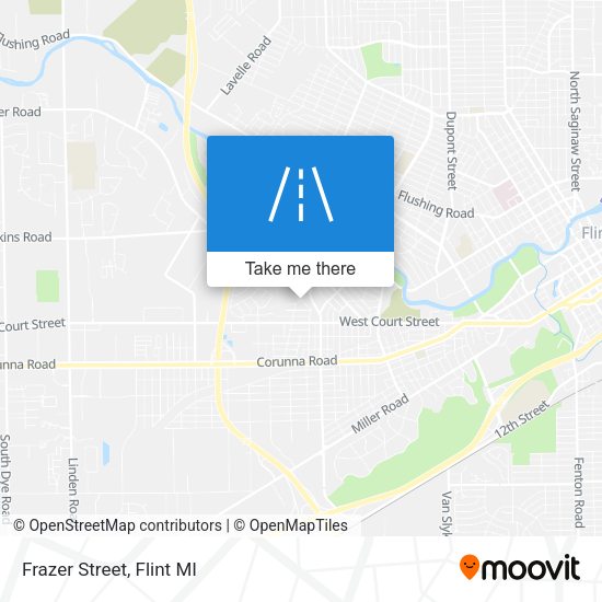 Mapa de Frazer Street
