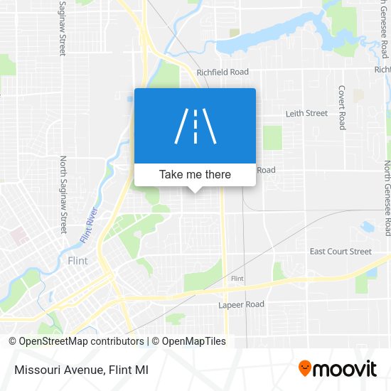 Mapa de Missouri Avenue