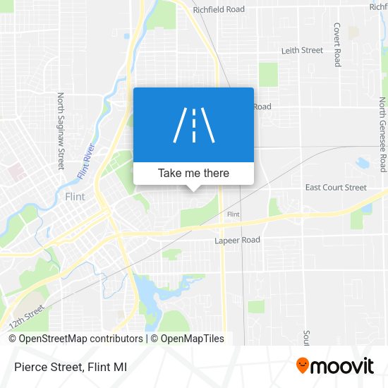 Mapa de Pierce Street