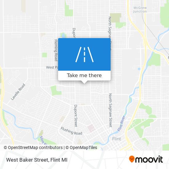 Mapa de West Baker Street