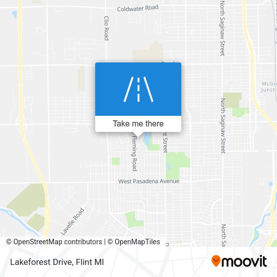 Mapa de Lakeforest Drive