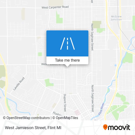 Mapa de West Jamieson Street