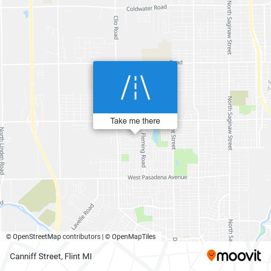 Canniff Street map