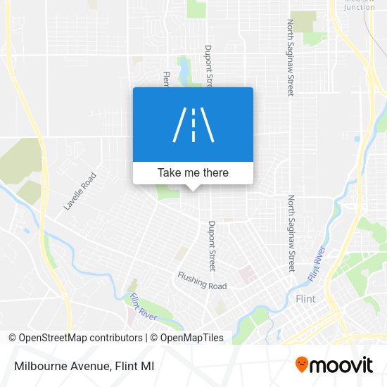 Milbourne Avenue map