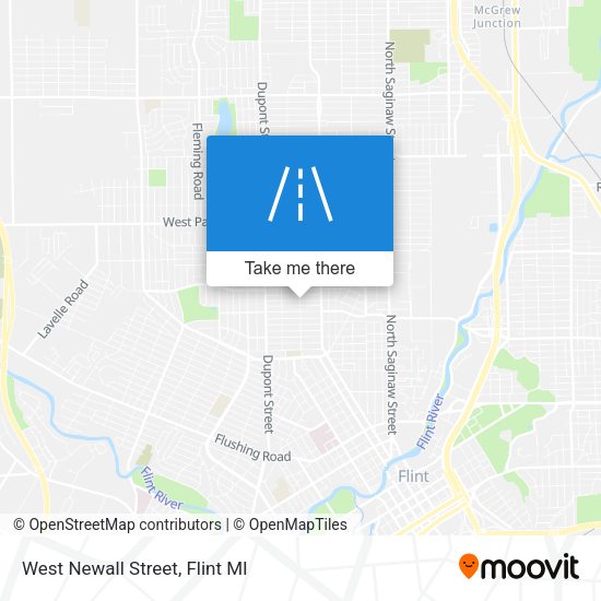 West Newall Street map