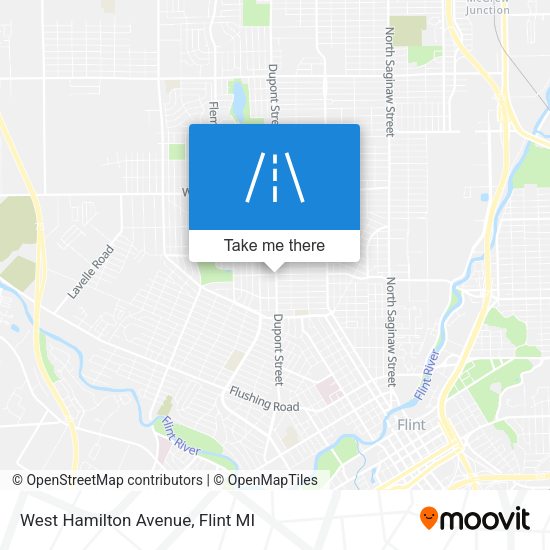Mapa de West Hamilton Avenue