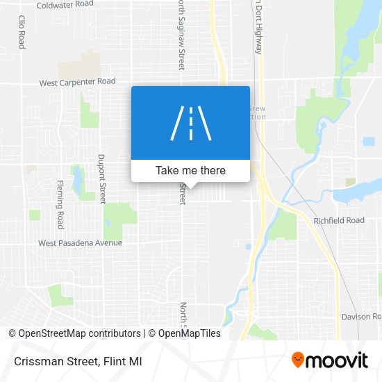 Mapa de Crissman Street