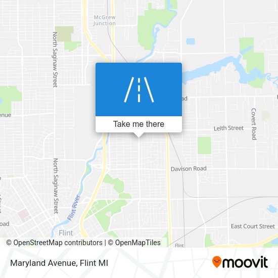 Mapa de Maryland Avenue