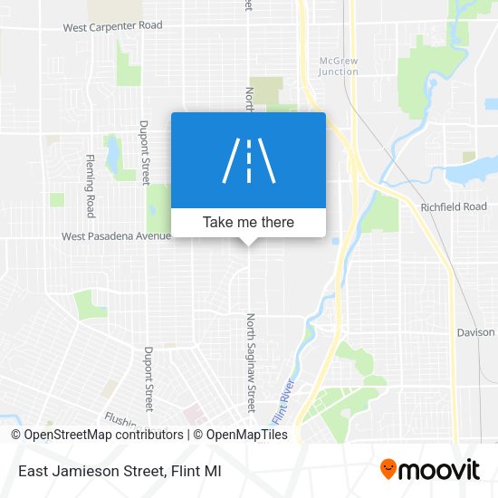 East Jamieson Street map