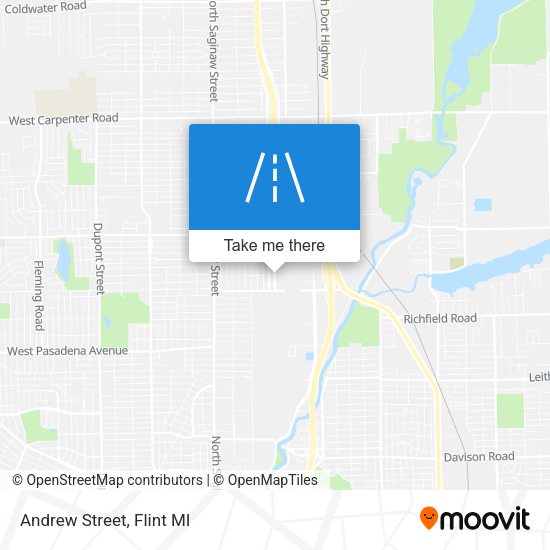 Mapa de Andrew Street