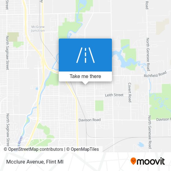Mapa de Mcclure Avenue