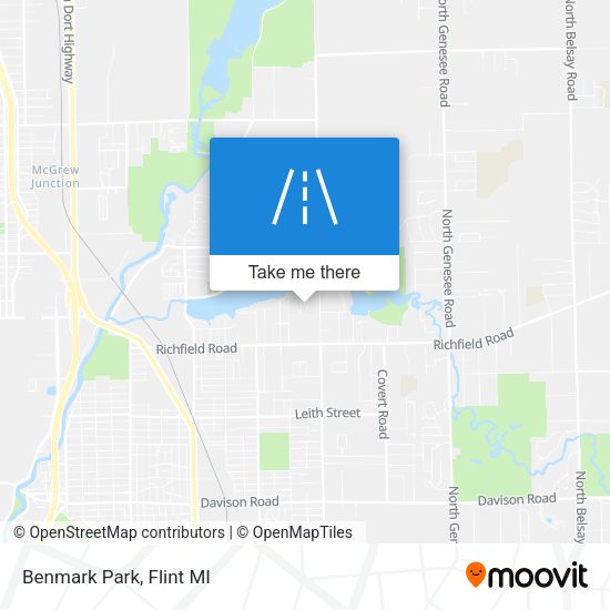 Mapa de Benmark Park