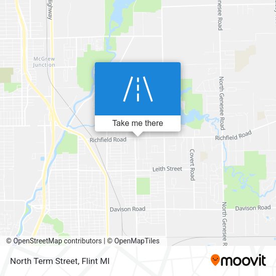North Term Street map