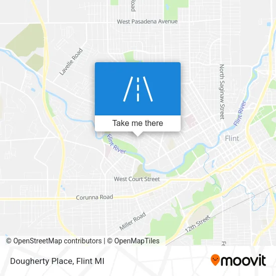 Dougherty Place map