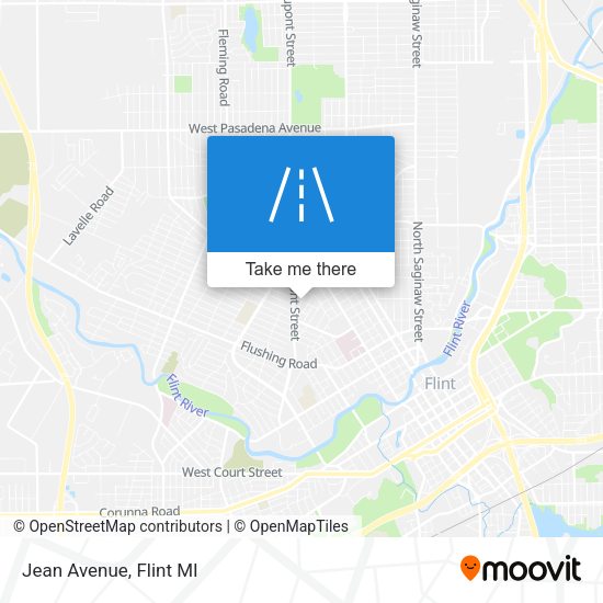 Mapa de Jean Avenue
