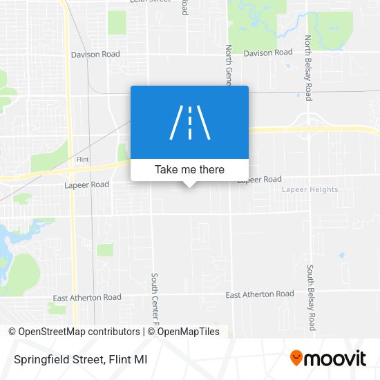 Mapa de Springfield Street