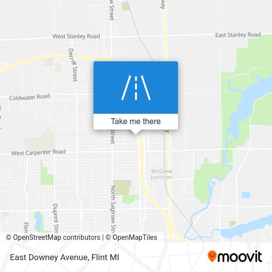 Mapa de East Downey Avenue