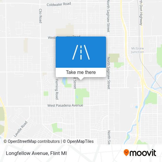 Mapa de Longfellow Avenue