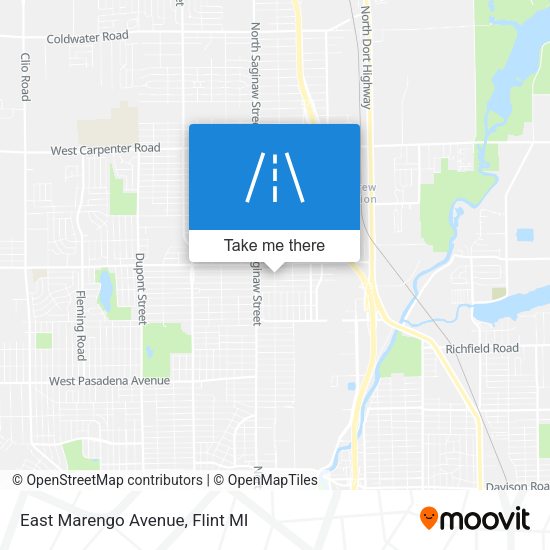 Mapa de East Marengo Avenue