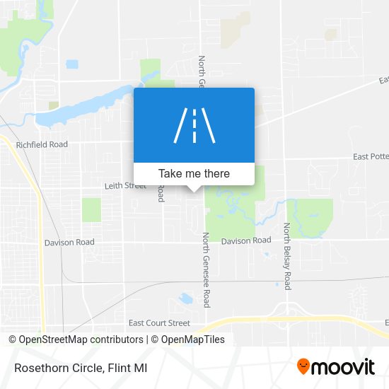 Rosethorn Circle map