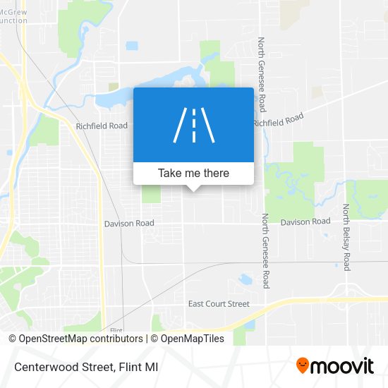 Mapa de Centerwood Street