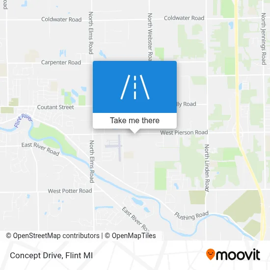 Concept Drive map