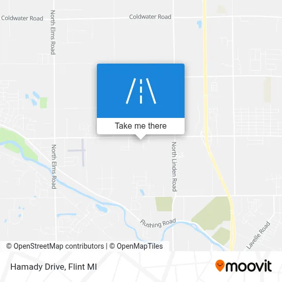 Hamady Drive map