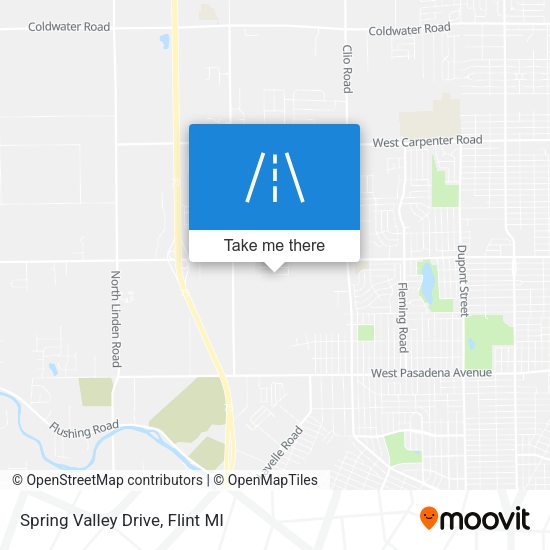 Mapa de Spring Valley Drive