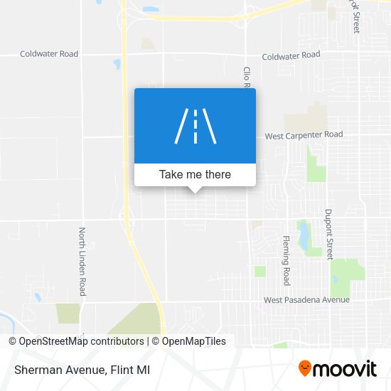 Mapa de Sherman Avenue